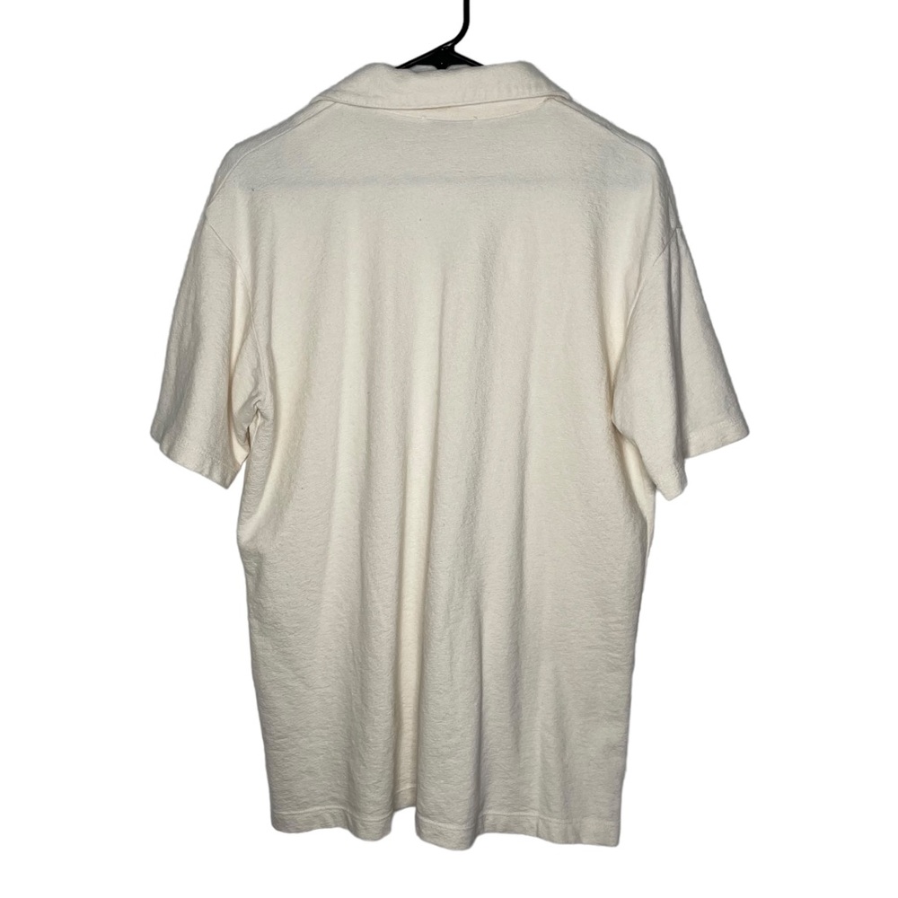 Zara short sleeve button down shirt camp collar - Picture 6 of 7